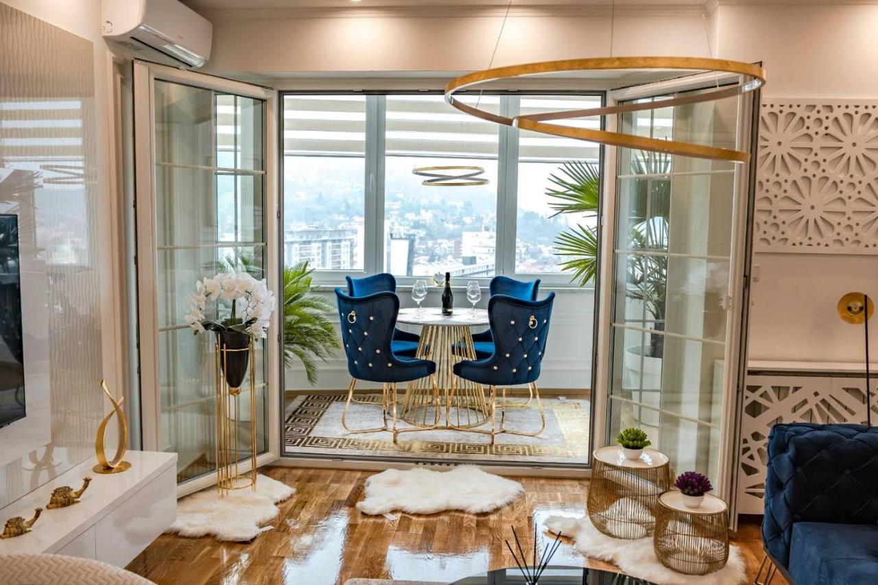 Luxury Apartment Karic Free Parking Tuzla Exteriör bild