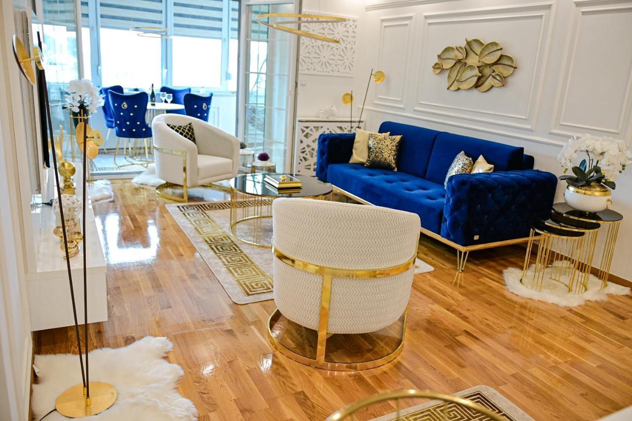 Luxury Apartment Karic Free Parking Tuzla Exteriör bild
